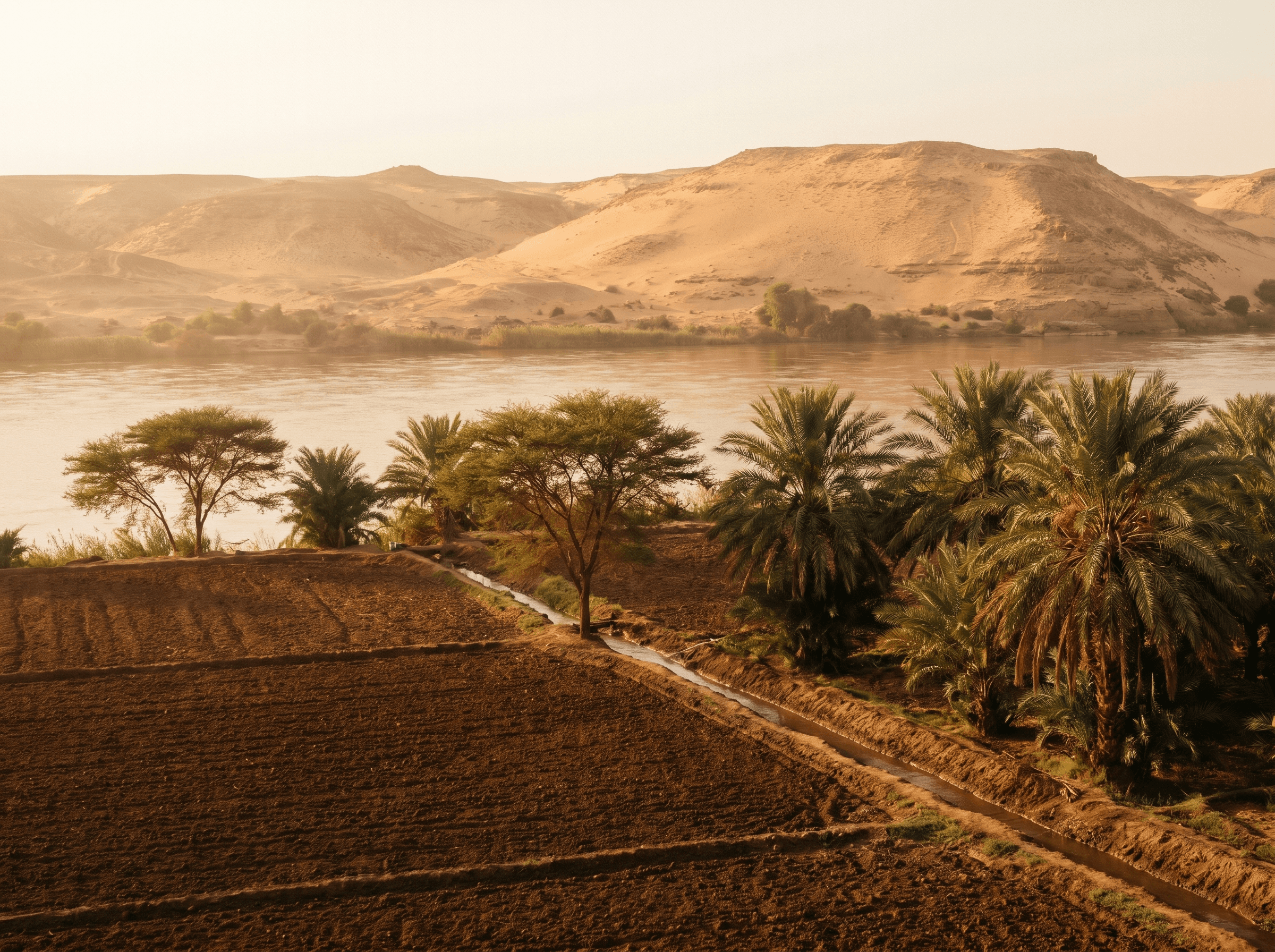 أرض زراعية، قرب شندي
