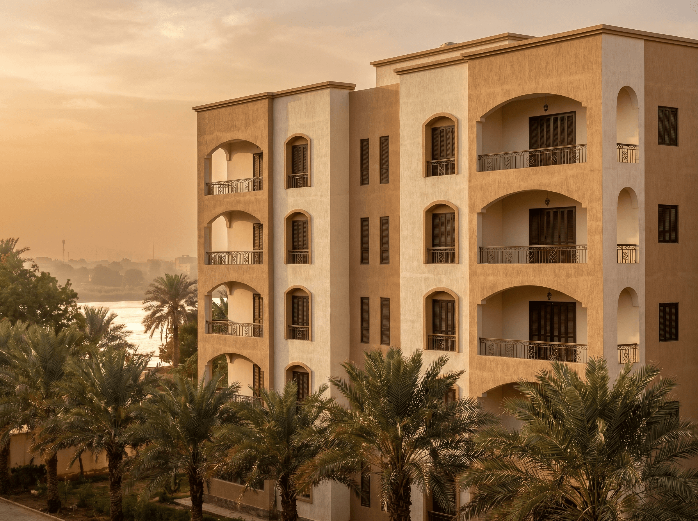 Two-bedroom apartment, Khartoum Bahri