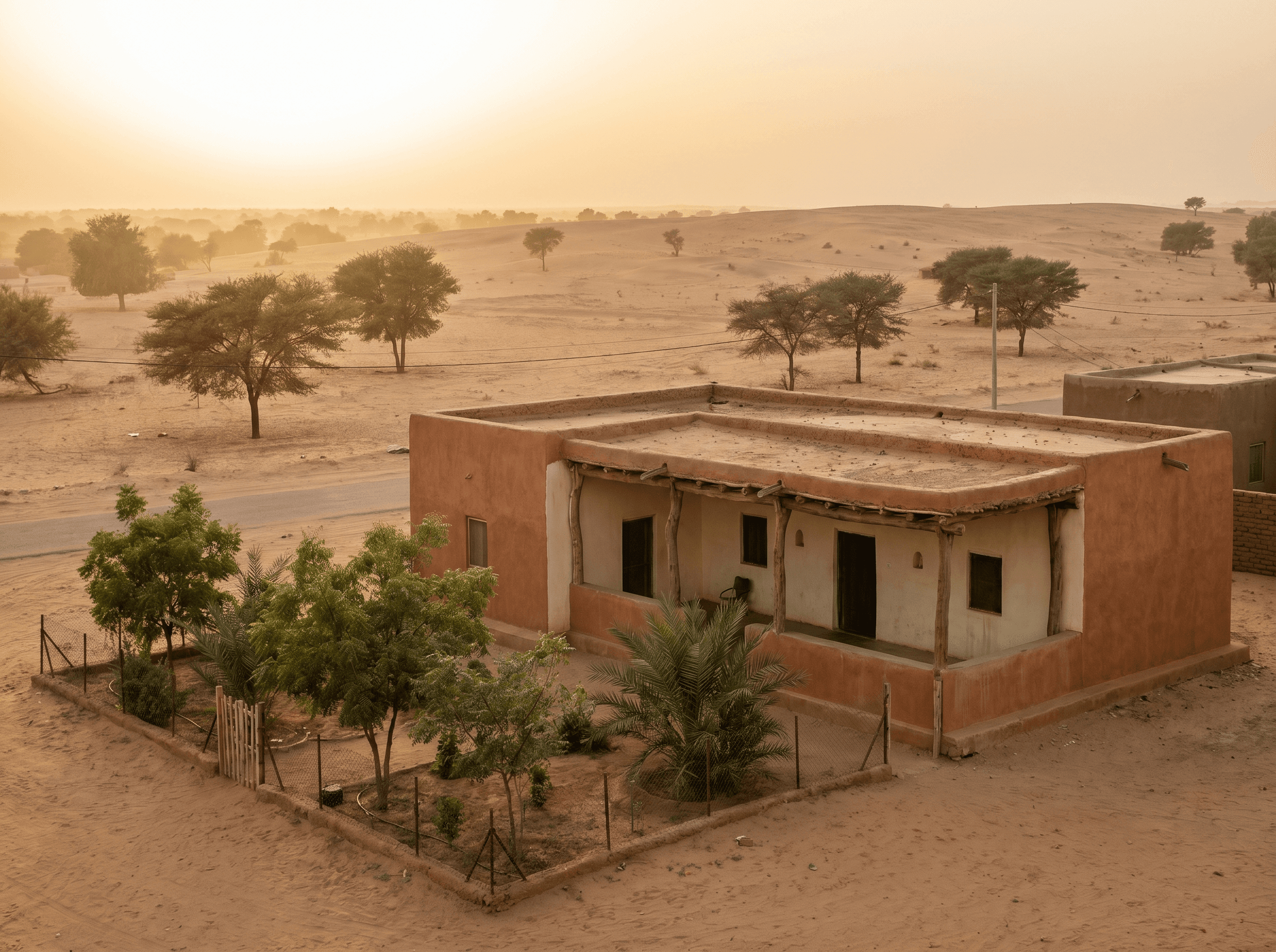 Three-bedroom home, El-Fasher