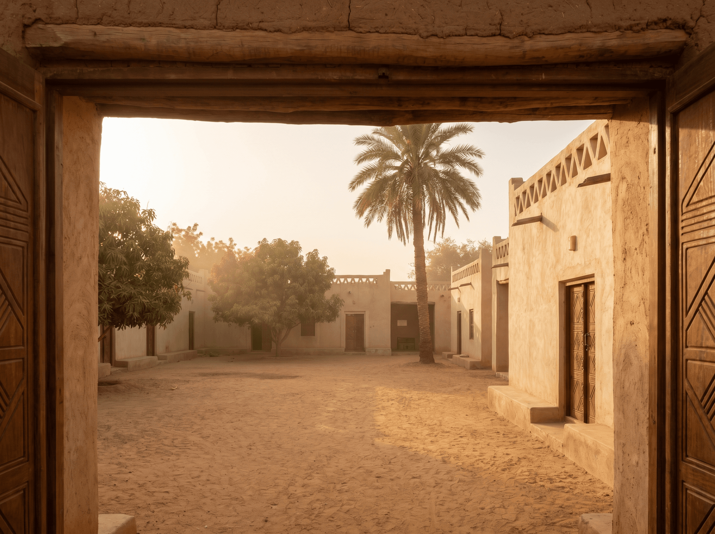 Family compound, El-Geneina